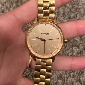 Kensington Rose Gold Nixon Watch